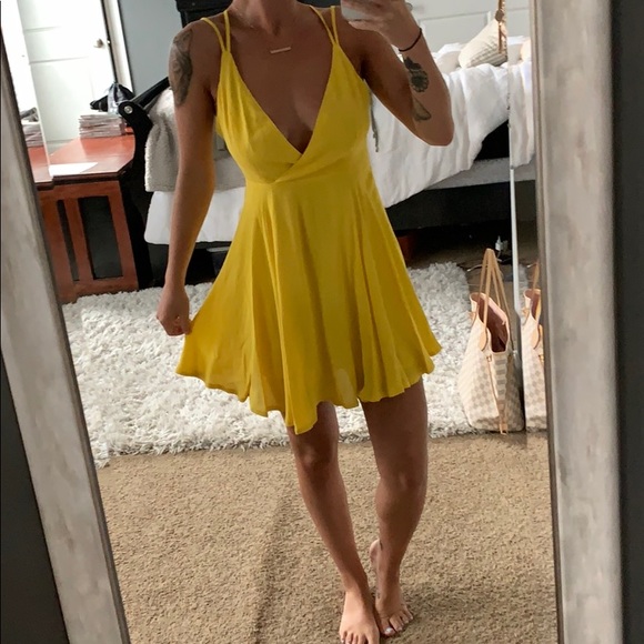 Forever 21 | Dresses | Forever 2 Yellow Sundress | Poshmark